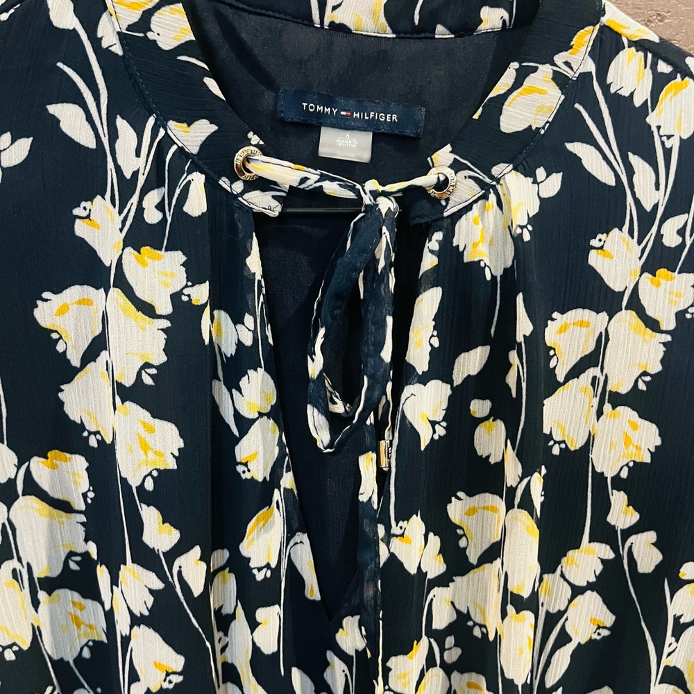 Tommy Hilfiger Odette floral chiffon dress